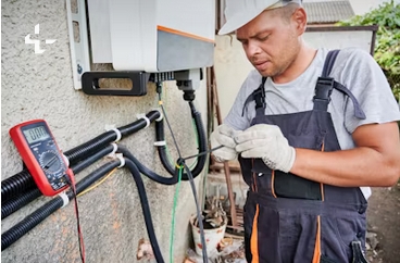 Tecnico al lavoro